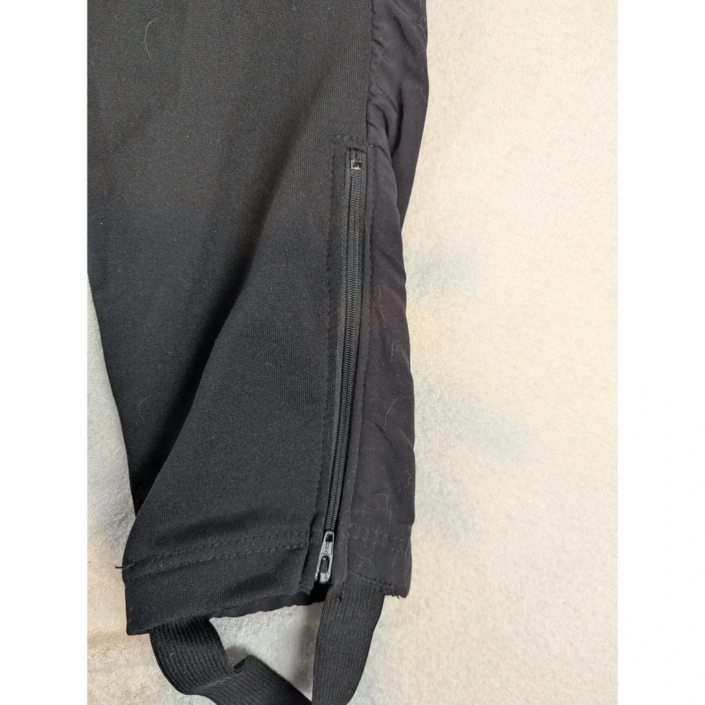 Novara by REI Mens X Large Black Cycle Blast Vermont Gear Pants Stirrups Zippers